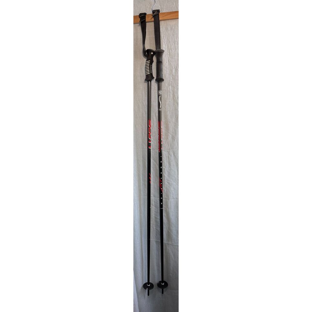 Scott Series 3 "Innovation" Downhill Skiing Poles (Pair) 50"